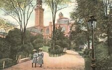 Vintage Postcard 1910's Jardins du Trocadero Open Space Paris France FR picture