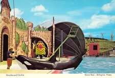 1973 TX Arlington Seven Seas Sea Park Newtka & Orchin Show 4x6 postcard CT36 picture