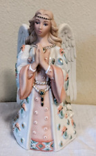 Lenox A King is Born Porcelain Angel Praying Kneeling Parvaneh Holloway MINTY picture