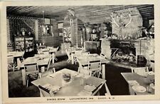 Savoy South Dakota Latchstring Inn Restaurant Interior Vintage Postcard picture