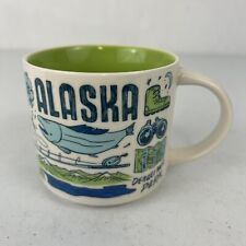 Starbucks Alaska 14oz Mug Been There Series 2019 Across Globe Collection Green picture