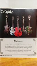D'ANGELICO GUITARS  DELUXE SERIES GUITAR PRINT AD   11 X 8.5 d3 picture