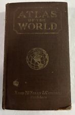 VTG Atlas Of The World Book Rand McNally & Co Publishers 6x3.5”  picture