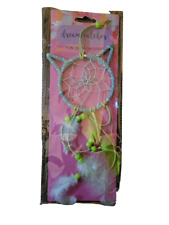 Kitty Cat Dream Catcher - Green - New picture