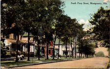 Postcard South Perry Street in Montgomery, Alabama picture