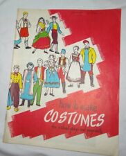 How to Make Costumes for School Plays and Pageants by RIT DYE 1946 PB picture