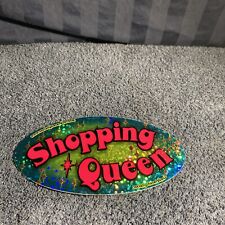 Vintage 90's Socially Hazardous Sticker. “ Shopping Queen.”   SR-35 picture
