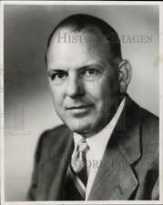 1955 Press Photo Ernest B. Miller, Jr., Tidewater Oil Company vice president picture