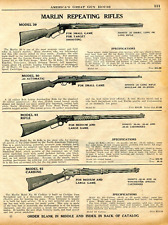 1934 Print Ad of Winchester Model 63 03 07 10 Takedown Rifle picture