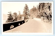 RPPC Oregon Postcard Columbia Highway Shepherds Dell Real Photo AZO Bridge A1 picture