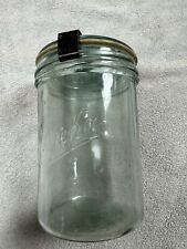Vintage Eureka 18 oz CANNING JAR WITH LID Boston Massachusetts 5 1/2 