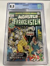 Marvel THE MONSTER OF FRANKENSTEIN No. 1 (1973) CGC 8.5 picture