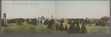 Ames IA 1909 ISU CAMPUS Iowa State University BIRDSEYE VIEW 2 CARD 1 Fold BIG picture
