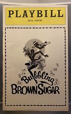 Vintage 1978 Eubie Broadway Musical Playbill Gregory Hines Maurice Hines NYC picture
