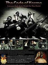 LACUNA COIL - EMG PICKUPS - 2006 Print Advertisement picture