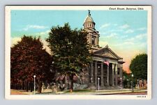 Bucyrus OH-Ohio, Court House, Antique Vintage Souvenir Postcard picture