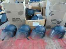 (1) Black Riot Helmet W/ Face Shield for Tornado Storm Head Protection picture