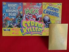 Wax-Eye CEREAL KILLERS Series 1 - 3 Box Set  @@ GUARANTEED GOLD CARD INSIDE @@ picture