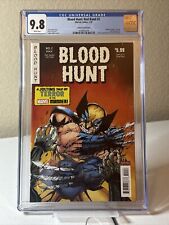 (2024) BLOOD HUNT RED BAND #2 1:25 EC Homage Bloody Variant Cover CGC 9.8 picture