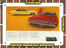 METAL SIGN - 1970 Plymouth Makes It (Sign Variant #05) picture