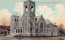 Chanute KS Kansas First Presbyterian Church Lauren Lee Ruth Vtg Postcard B51 picture