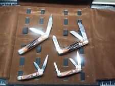 Vintage 1960's-70's Colonial Anvil USA Knife Collection Of (4) W/Collector Case picture