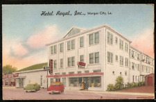 Hotel Royal Morgan City Largest Hotel 1940 Linen Louisiana picture
