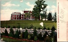 Pennsylvania Uniontown Pa J.V. Thompsons Residence 1907 Postcard  picture