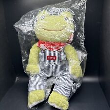 Pickles the Frog Bean Doll Plush EDWIN Overalls Japan picture
