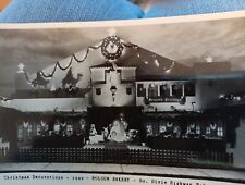 Holsum Bakery Dixie Highway Miami Christmas decorations 1949 rppc postcard a55 picture