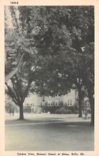Postcard Missouri School of Mines Rolla MO VIEW OF CAMPUS picture