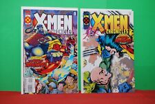 X-Men Chronicles #1  #2  1995 NEWSSTAND Marvel- NEW-Unread- NM+ picture