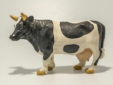 Schleich Dairy Cow Figure Black and White 1990 Retired - Germany picture
