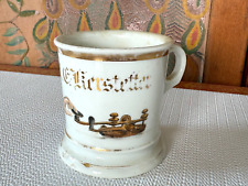 Antique Occupational Porcelain Shaving Mug - Telegraph picture