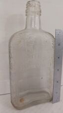 Antique Indian Hill Whiskey Bourbon Bottle Embossed American Indian Prohibition picture