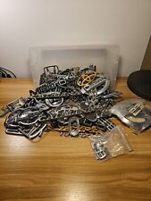 large LOT OF CAR EMBLEMS - VARIOUS MAKES & MODELS - GM, FORD, Toyota  2 plus Lbs picture