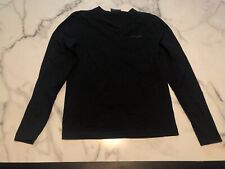 Women's S Harley Davidson Genuine Motorclothes Black Long Sleeve T-Shirt Stitch picture