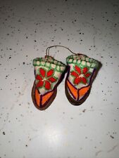 native american moccasins Vintage Tiny Collectable picture
