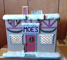 NEW In Box Hawthorne Village The Simpsons MOE'S TAVERN #A0107 2003 picture