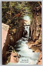 Barton Vermont Natural Flume Scenic Natural Landmark Scenic DB Postcard picture