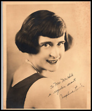 EARLY VAUDEVILLE SIGNED  1920s AUTOGRAPH ACTRESS JOSEPHINE LAVOIE Photo  705 picture