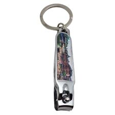 Shanghai Keychain Souvenir Key Ring Travel Tourist Novelty Nail Clipper China picture