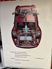 RARE Vintage 1995 Factory Porsche Posters  911 turbo cutaway with specs picture