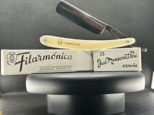 vintage straight razor” Filarmonica Doble 13 Carlos M” Unused Near Mint-NOS picture