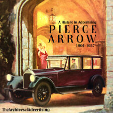 Pierce-Arrow ad CD-ROM covers model years 1905 to 1937 300+ different ads picture