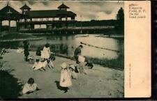 Kingston Point NY-On the Beach -c. PRE-1908 Glitter Enhanced-UDB Postcard Bk69 picture