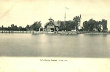 Life Saving Station, Erie, Pa. Excelsior Postcard. Posted - Undivided Back. picture