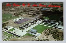 Colorado Springs CO-Colorado, Air View, Air Force Academy, Vintage Postcard picture