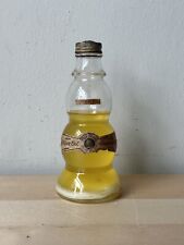 Antique Old Monk Olive Oil Bottle Nice France W/ Labels #4 6.5 in. picture