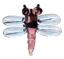 Ganz Miniature World Mini Glass DRAGONFLY Collectible Figurine picture